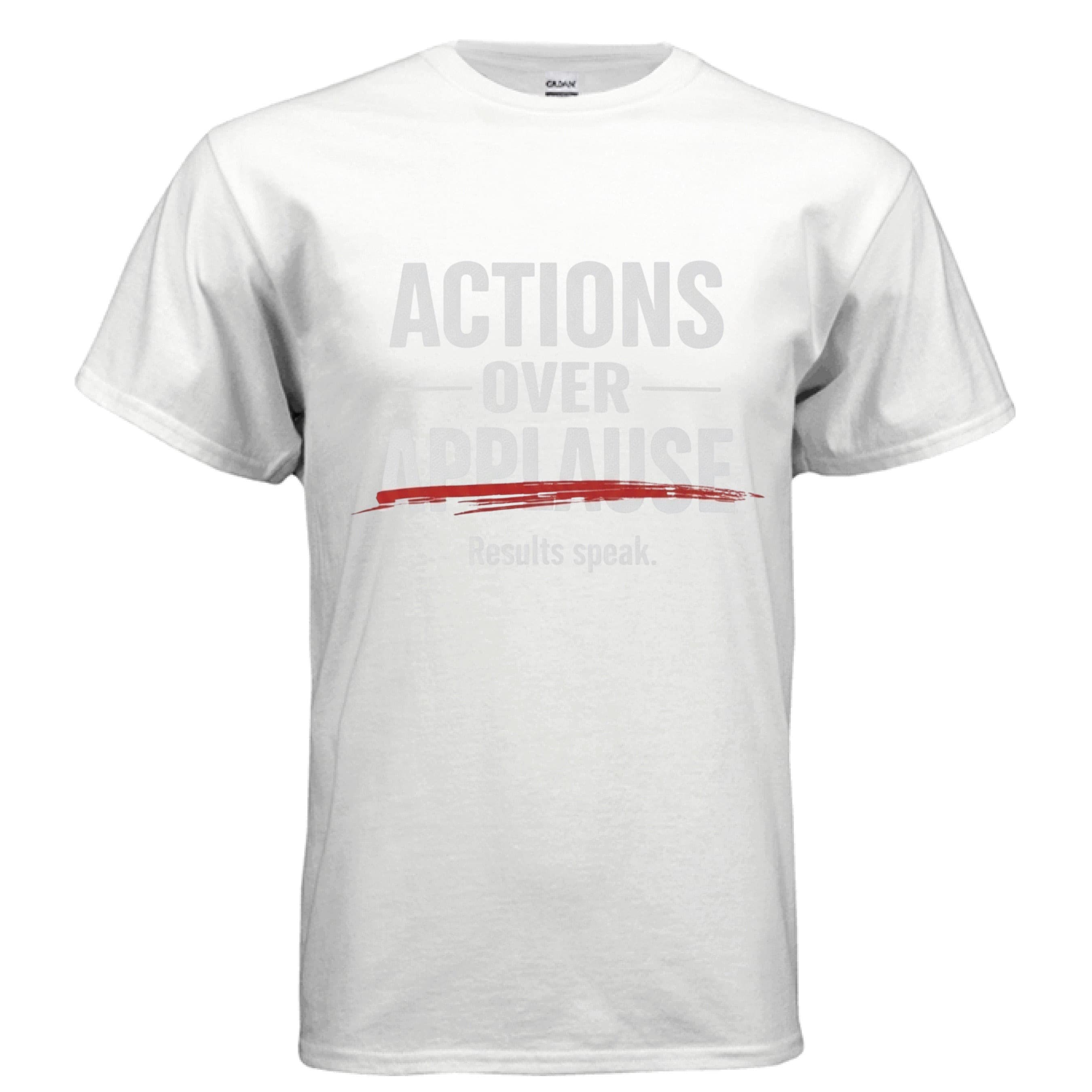 Actions Over Applause